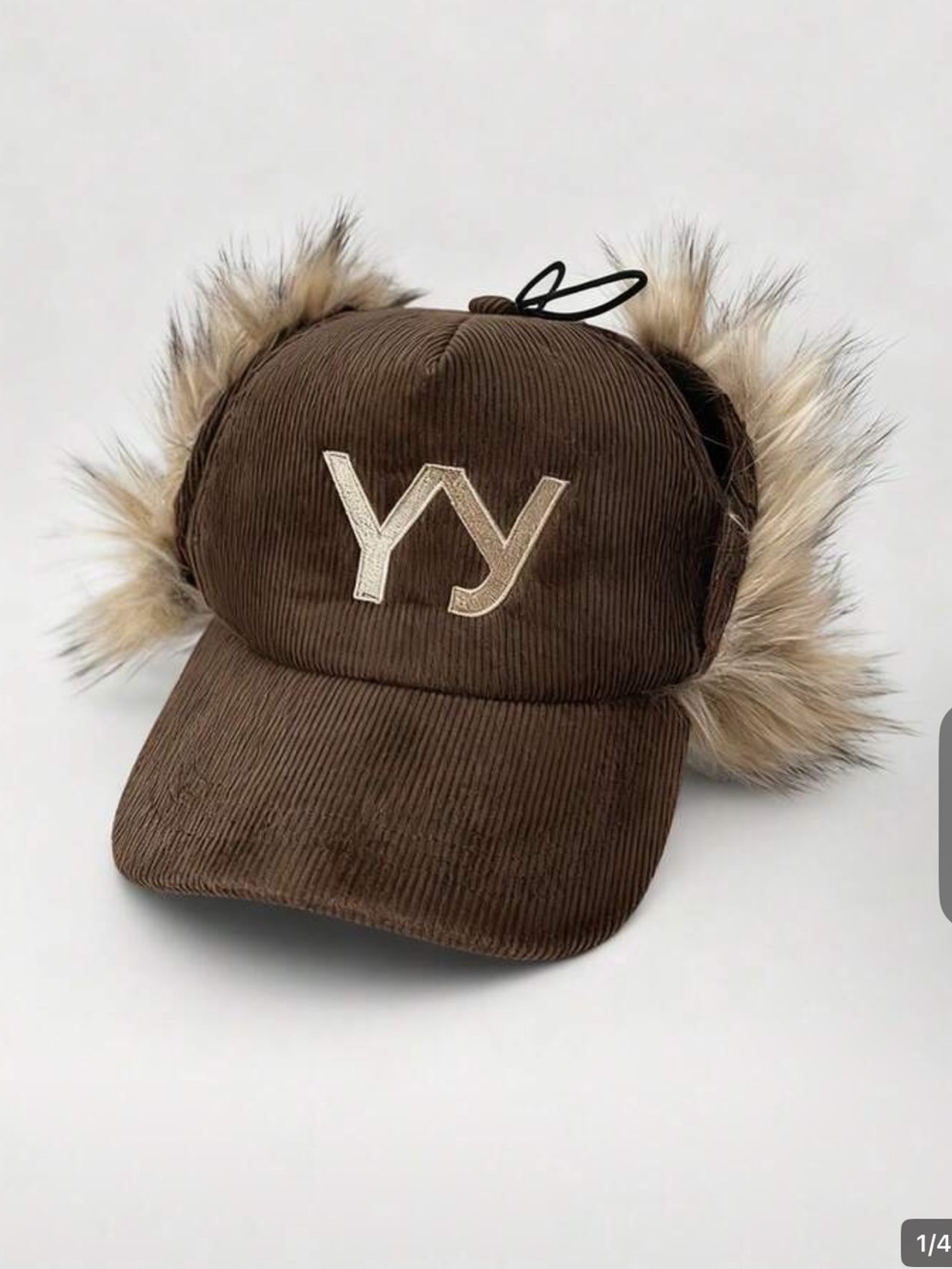 Fur Fitted Hat